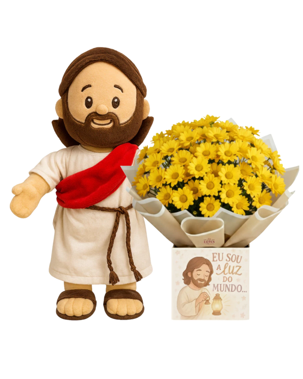 Pelúcia de Jesus + Margaridinha Jesus, Eu Sou a Luz do Mundo - Imagem 2