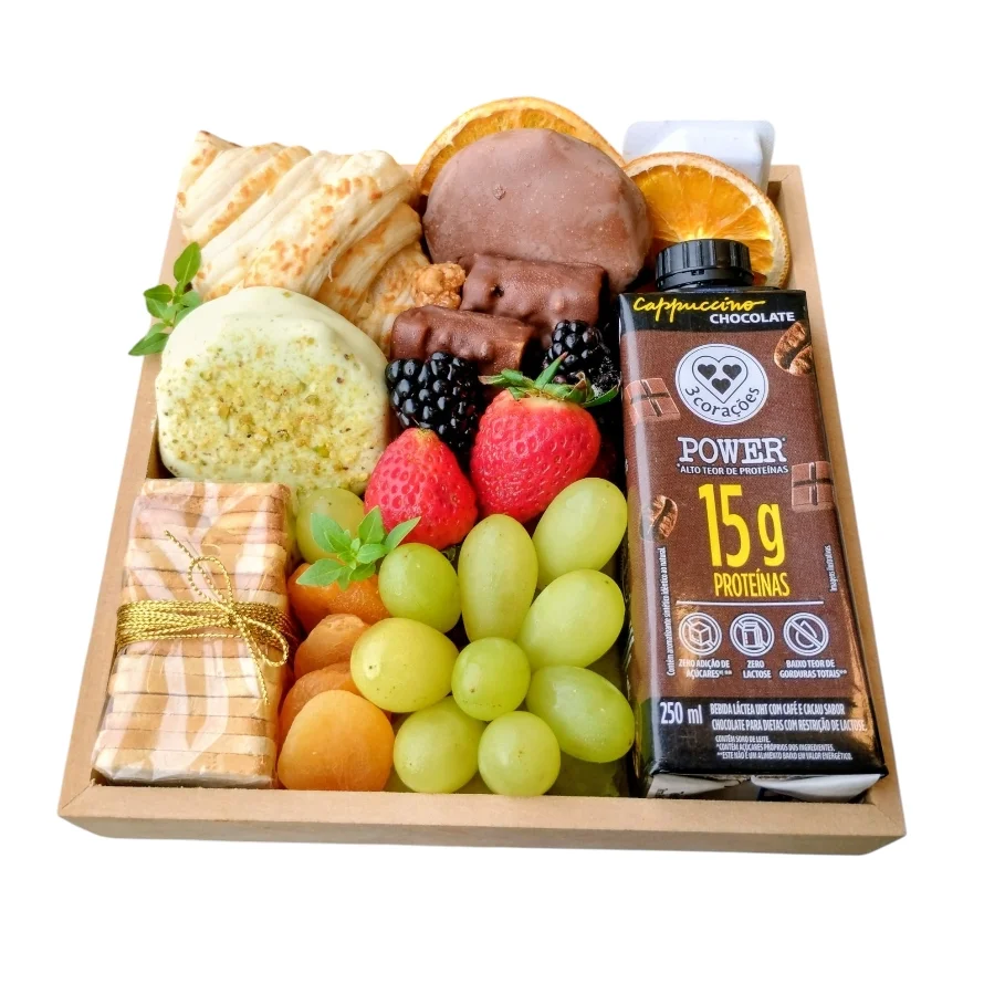 Cesta Presente Fitness com Whey