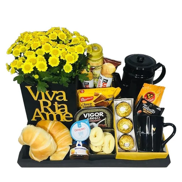 Cesta Café Amanhecer Especial Super Luxo