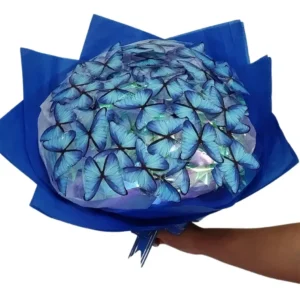 Materiais Criativos Fabricação Buquê Borboletas Led Presente